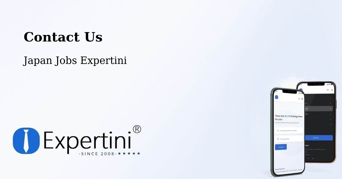 Contact Expertini – Gamagōri - Japan Jobs Expertini