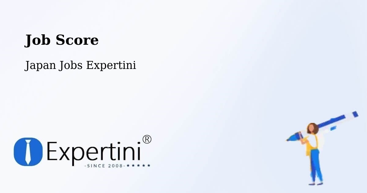 Job Score & Job Description Score Tool – Gamagōri - Japan Jobs Expertini