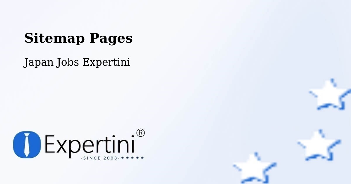 Sitemap Pages - Gamagōri - Japan Jobs Expertini