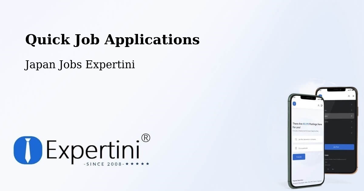 Quick Apply Feature – Gamagōri - Japan Jobs Expertini