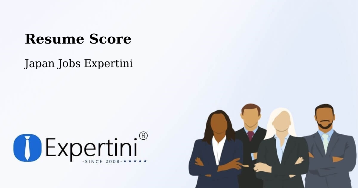 Resume Score & Job Description Match Tool – Gamagōri - Japan Jobs Expertini